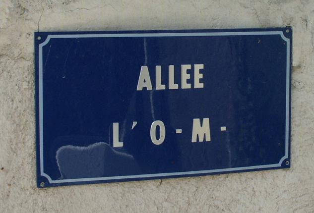 Allée L'OM