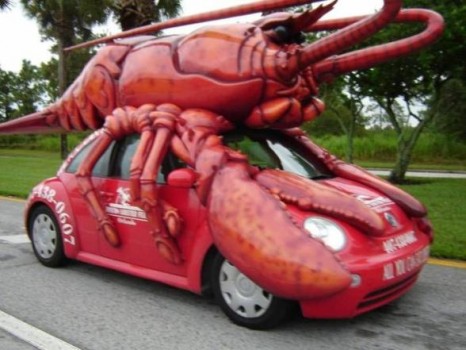 la voiture homard