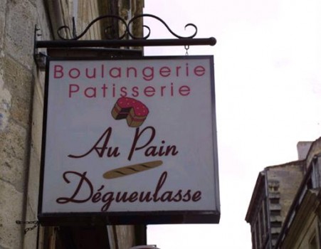 Boulangerie Patisserie-Au pain dégueulasse