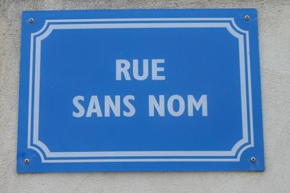 rue sans nom