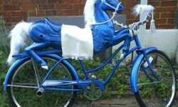 Un vélo en forme de cheval