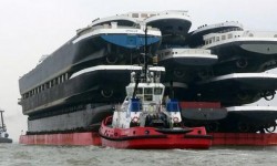 Comment transporter des bateaux sur l'eau?