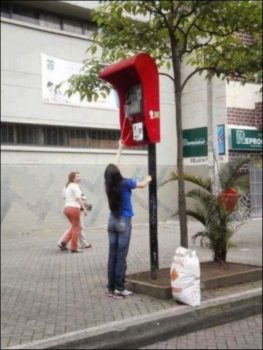 cabine téléphonique pour grand