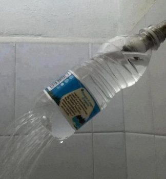 Pommeau de douche à la McGyver